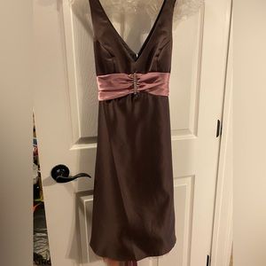 Jump Apparel pink tulle detail formal dress